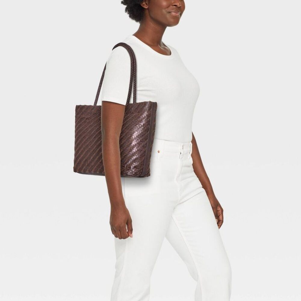 A New Day - Woven Tote Bag - A New Day Elusive Brown - Picture 2 of 4